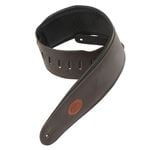Levy's MSS2-4 Padded Leather Bass Guitar Strap